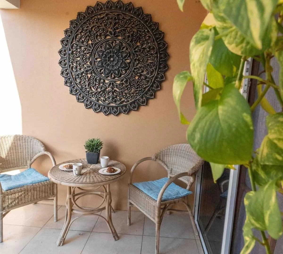 Botanical Apartment Central Boho Style 2 Pools Willemstad Curaçao